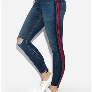 Express High Waisted Ankle Jean Leggings